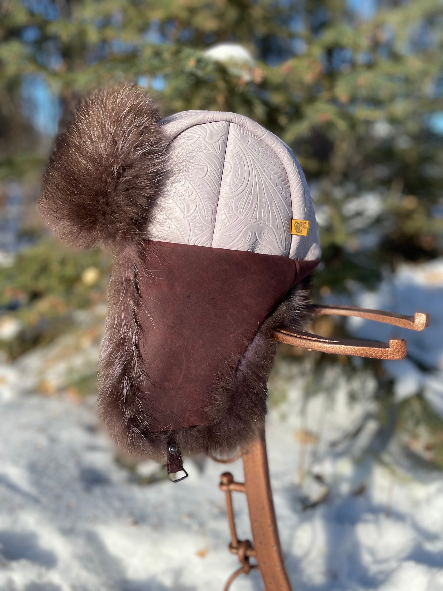 Custom Burgundy Pearl Raccoon Set
