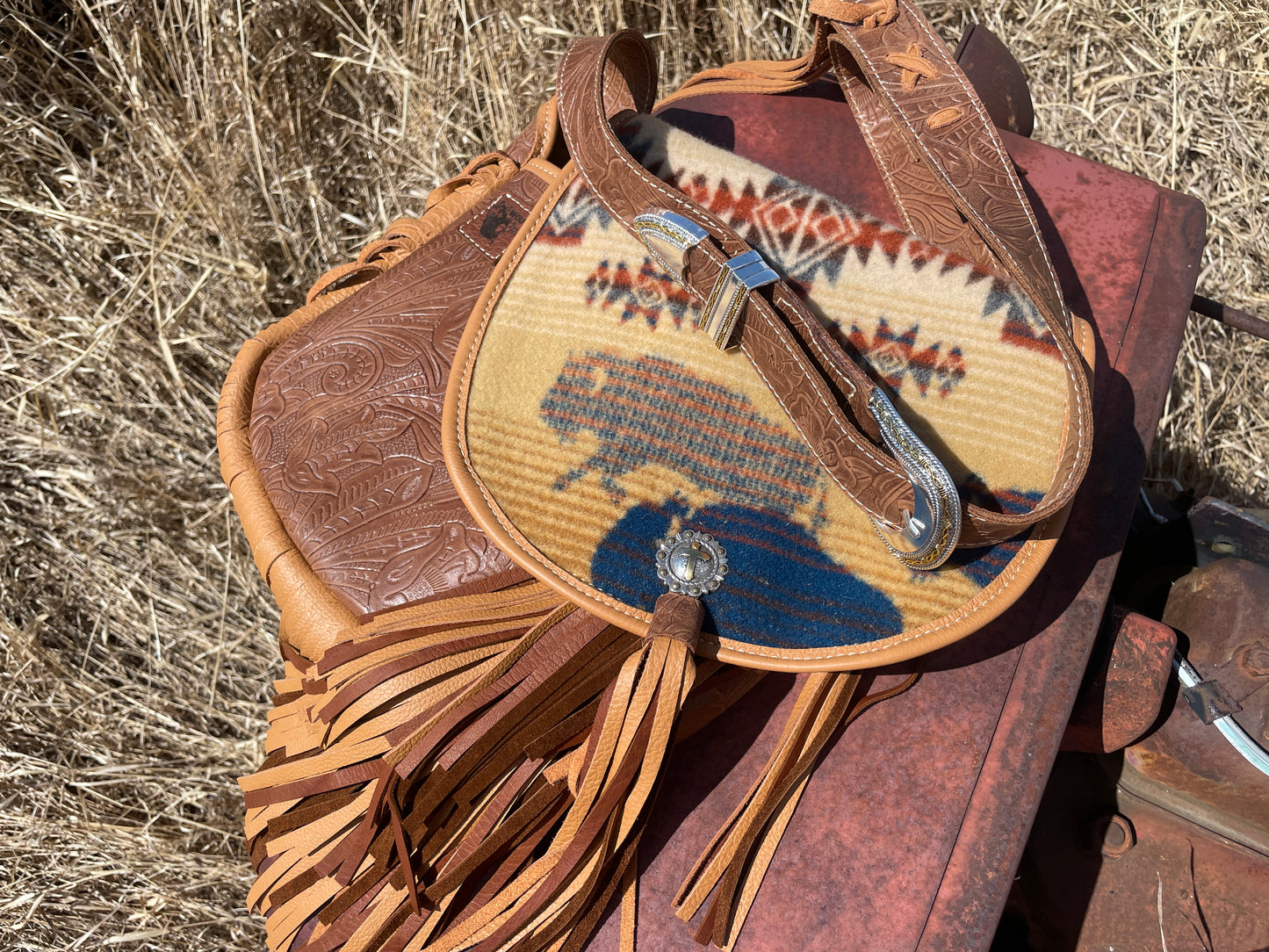 Holly Fringed Purses