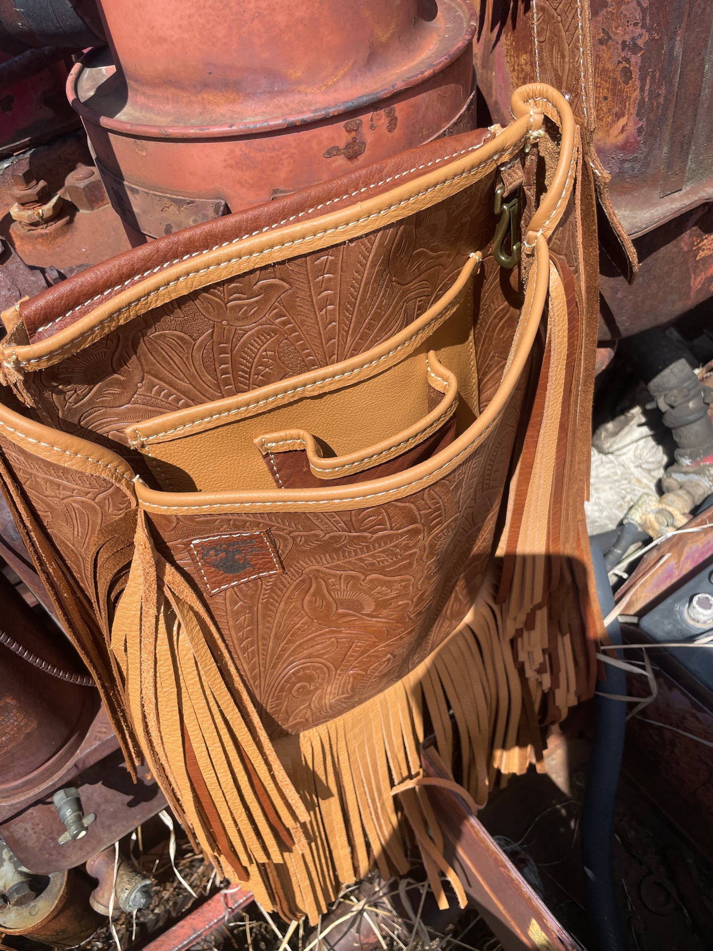 Holly Fringed Purses