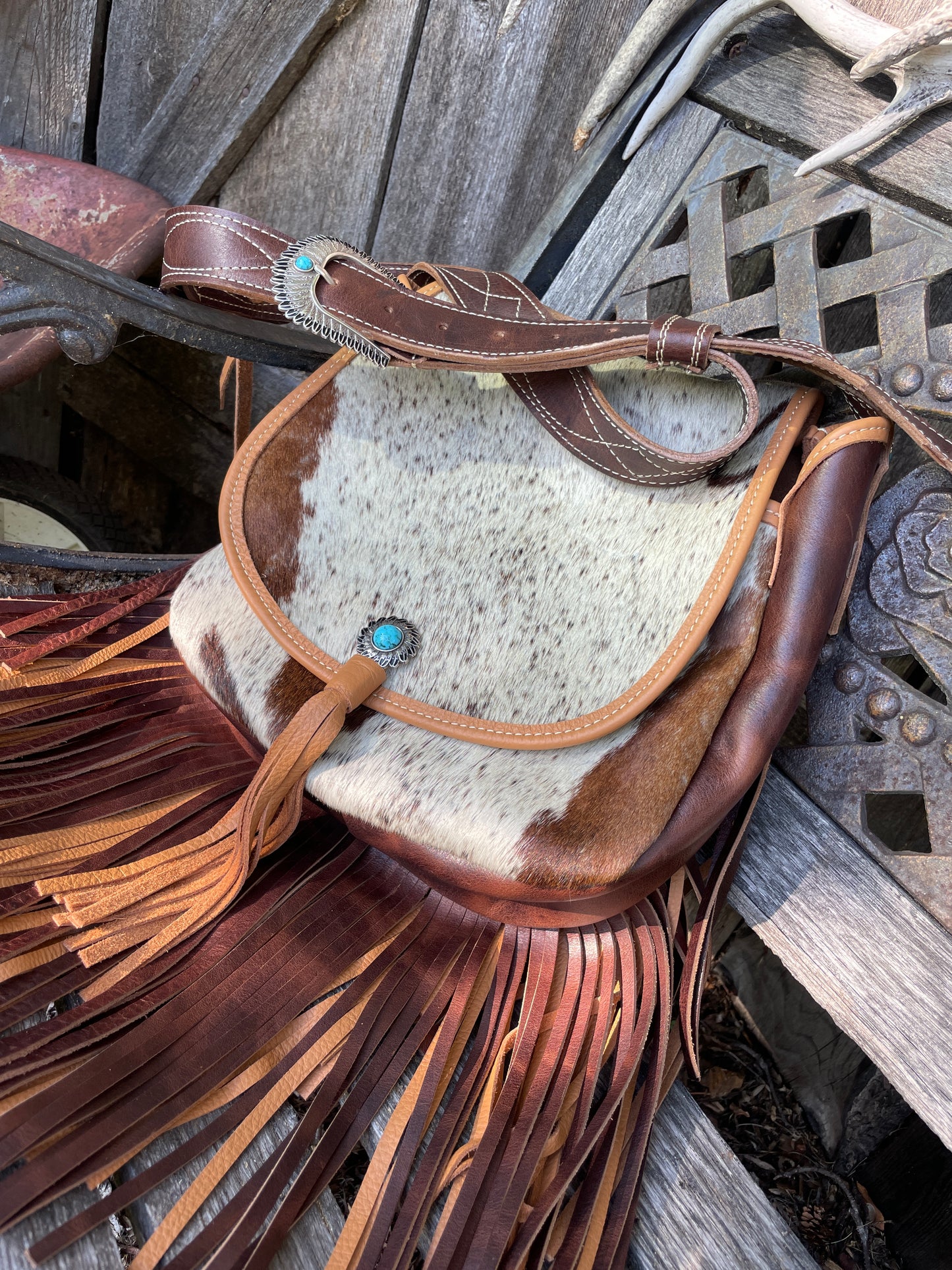 Holly Fringed Purses