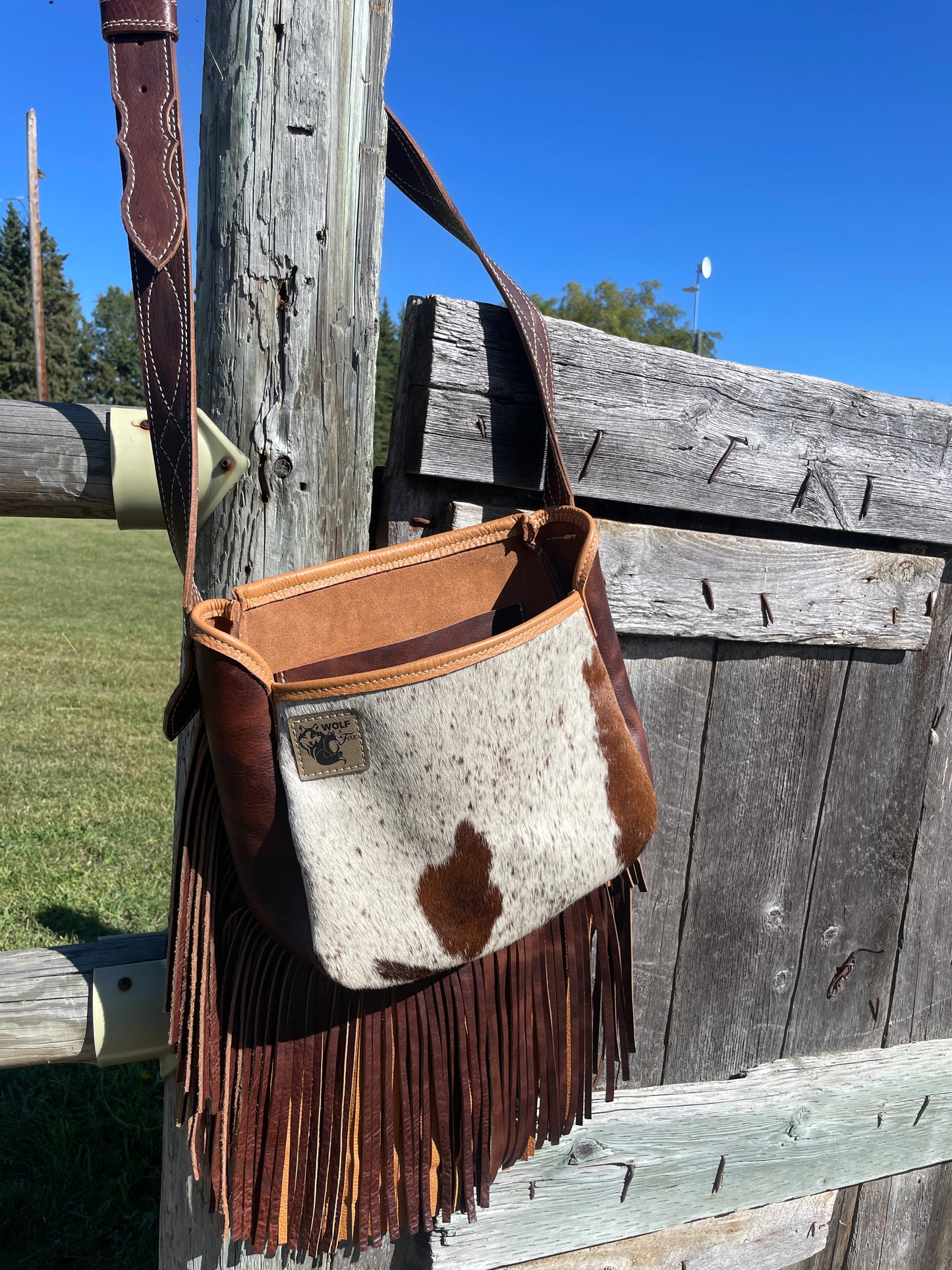 Holly Fringed Purses