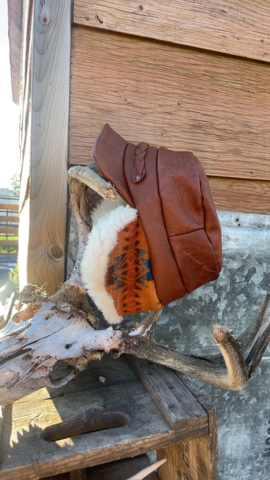 Shearling & Pendleton Ranch Hat