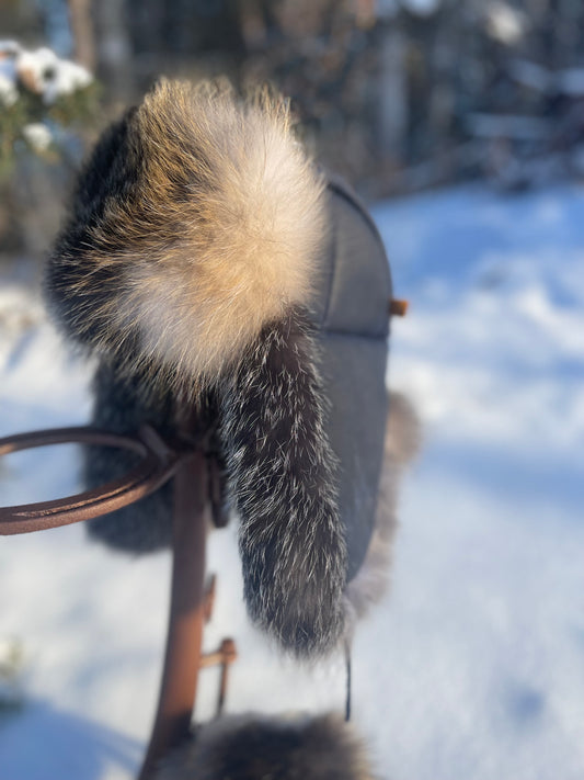 Cross Fox Trapper's Hat