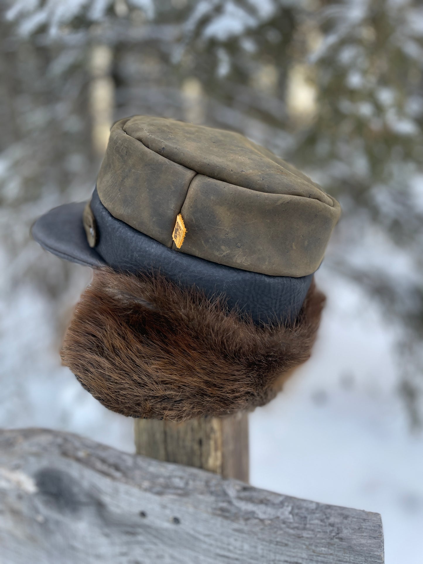 Beaver Ranch Hat in Army Green