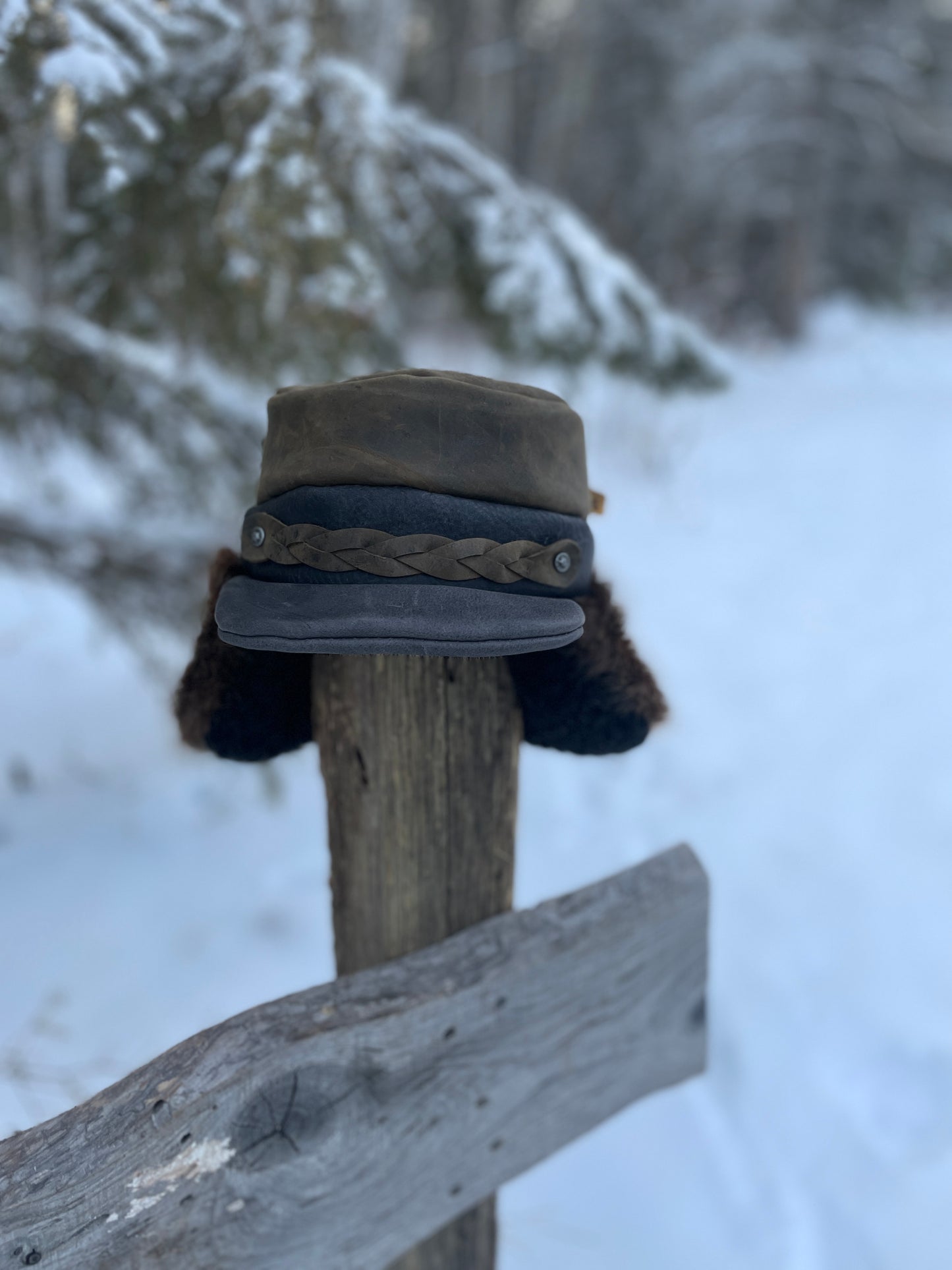 Beaver Ranch Hat in Army Green