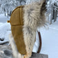 Coyote Trapper's Hat in Olive Green