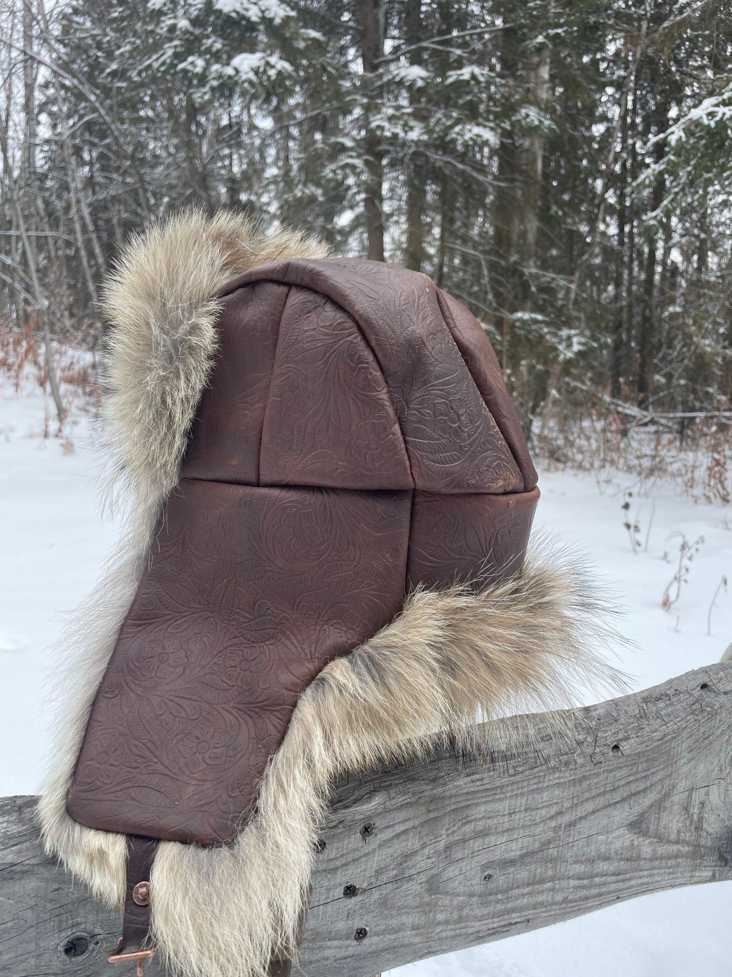 Coyote Trapper's Hat